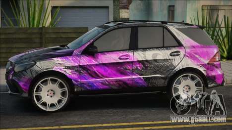 Mercedes-Benz GLE63 AMG Paint for GTA San Andreas