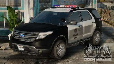 LAPD 2013 Ford Explorer for GTA San Andreas