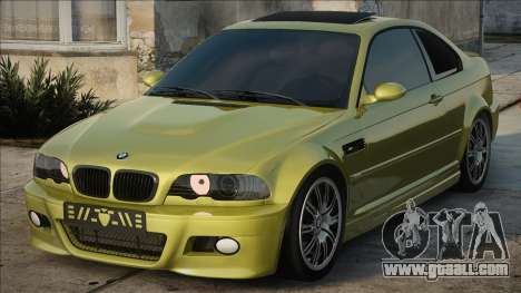 BMW M3 E46 Yellow for GTA San Andreas