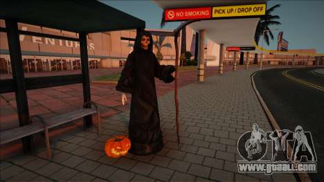 Halloween-themed stop for GTA San Andreas