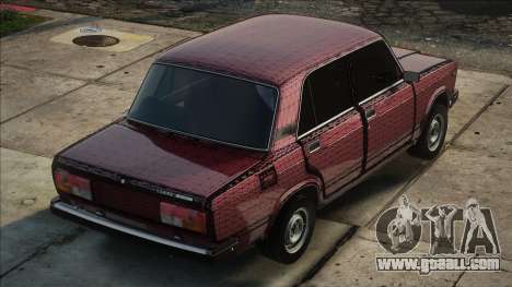 VAZ 2107 Red Style for GTA San Andreas