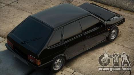 VAZ 2109 Black and Stock (After the accident) for GTA San Andreas