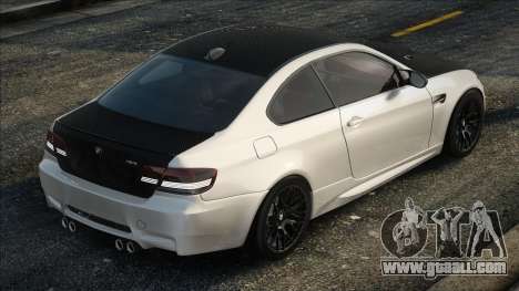 BMW M3 E92 White-Black for GTA San Andreas