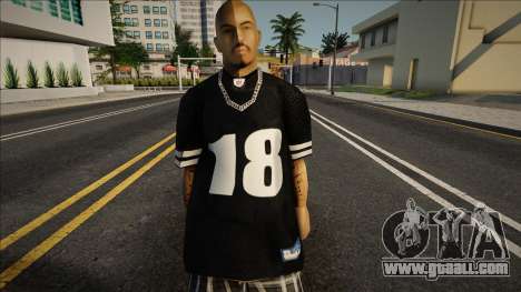 Barrio 18 Street Gang Man 2 for GTA San Andreas