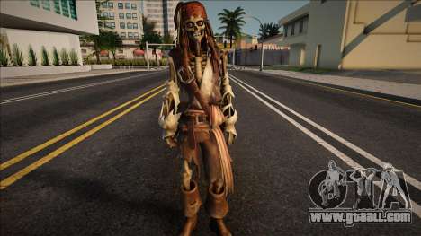 Jack Sparrow Cursed [Fortnite] for GTA San Andreas