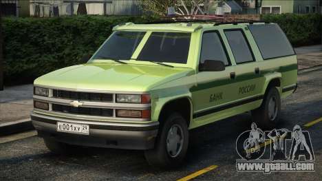 Chevrolet Suburban GMT400 1998 Cash Collection for GTA San Andreas