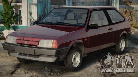 VAZ 2108 Red (Stock) for GTA San Andreas