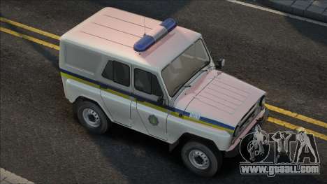 UAZ-31514 Militia of Ukraine for GTA San Andreas