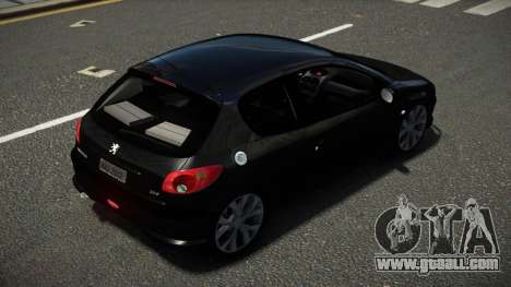 Peugeot 206 Rozzy for GTA 4