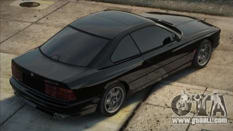 BMW 850CSI Blek for GTA San Andreas