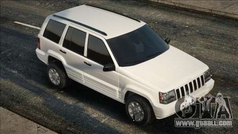 Jeep Grand Cherokee ZJ White for GTA San Andreas