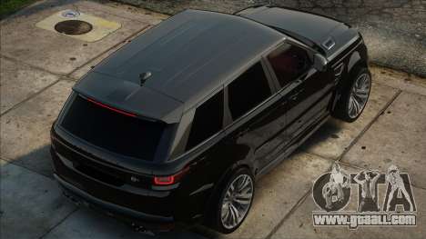 Land Rover Range Rover SVR Black for GTA San Andreas