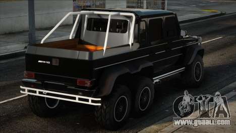 Mercedes-Benz G65 AMG 6X6 Blek for GTA San Andreas