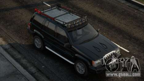 Jeep Grand Cherokee V8 Blek for GTA San Andreas