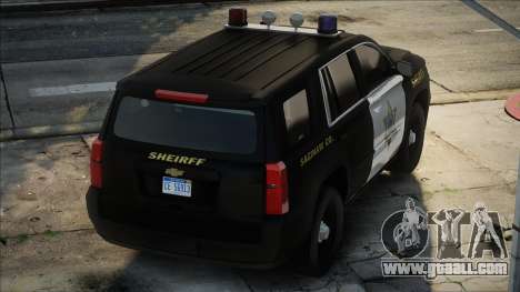 SCSO 2016 Chevy Tahoe for GTA San Andreas