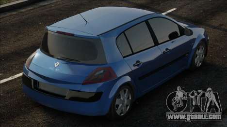 Renault Megane 2002 Blue for GTA San Andreas