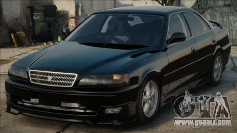 Toyota Chaser JZX 100 Black for GTA San Andreas