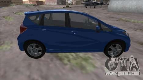 Nissan Note Euro 2014 for GTA San Andreas