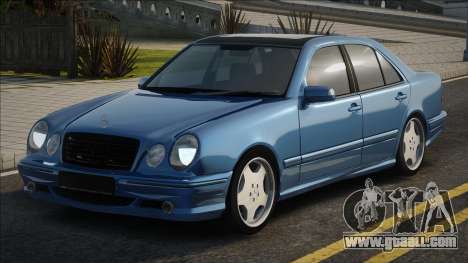 Mercedes-Benz e55 w210 Blue for GTA San Andreas