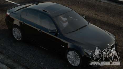 BMW e60 530i Black for GTA San Andreas