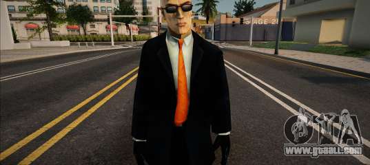 Agent 17 from Hitman 2 Silent Assassin for GTA San Andreas