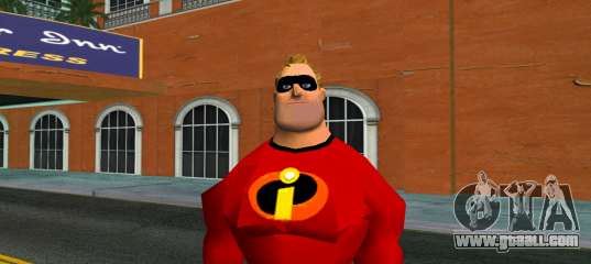 Mr Incredible - The Incredibles for GTA Vice City