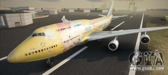 ANA In a Pokemon Livery B747-400 Skin