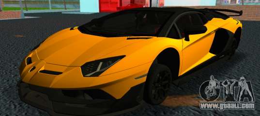 Lamborghini Aventador SVJ for GTA Vice City