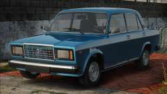 VAZ 2107 Blue Stock for GTA San Andreas