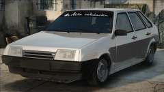 VAZ 2109 White Stock for GTA San Andreas