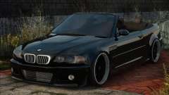 BMW M3 E46 Cabrio Blek for GTA San Andreas