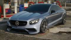 Mercedes-Benz s63 Coupe Silver for GTA San Andreas