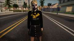 Girl in Halloween makeup for GTA San Andreas