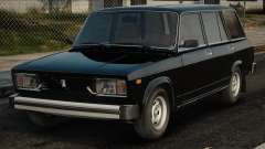 VAZ 2104 Black Stock for GTA San Andreas