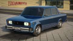 VAZ 2107 Blue Stock for GTA San Andreas