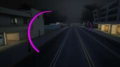 Neon arches in Los Santos and San Fierro (Violet for GTA San Andreas