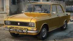 AZLK Moskvich 2140 Yellow for GTA San Andreas