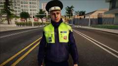 Traffic police inspector in demi-season uniform for GTA San Andreas