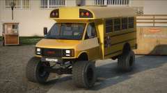 GMC BUS Yellow for GTA San Andreas