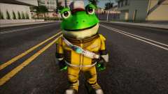 Star Fox Skin - Slippy for GTA San Andreas