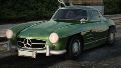 Mercedes-Benz 300 SL Green for GTA San Andreas