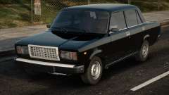 VAZ 2107 Black in stock classic for GTA San Andreas