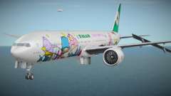 EVA Air Boeing 777-36NER B-16722 Hello Kitty Shi for GTA San Andreas