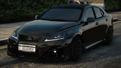 Lexus IS F Black for GTA San Andreas