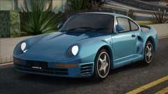 Porsche 959 1987 Blue for GTA San Andreas