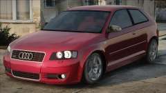 Audi A3 Red for GTA San Andreas