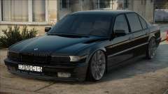 BMW E38 Black in stock for GTA San Andreas