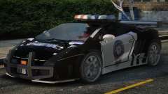 Lamborghini Galardo Turkish Cop for GTA San Andreas