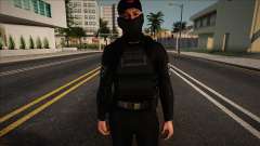 Police officer in uniform for GTA San Andreas