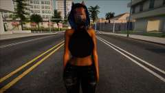 Quad Girl for GTA San Andreas